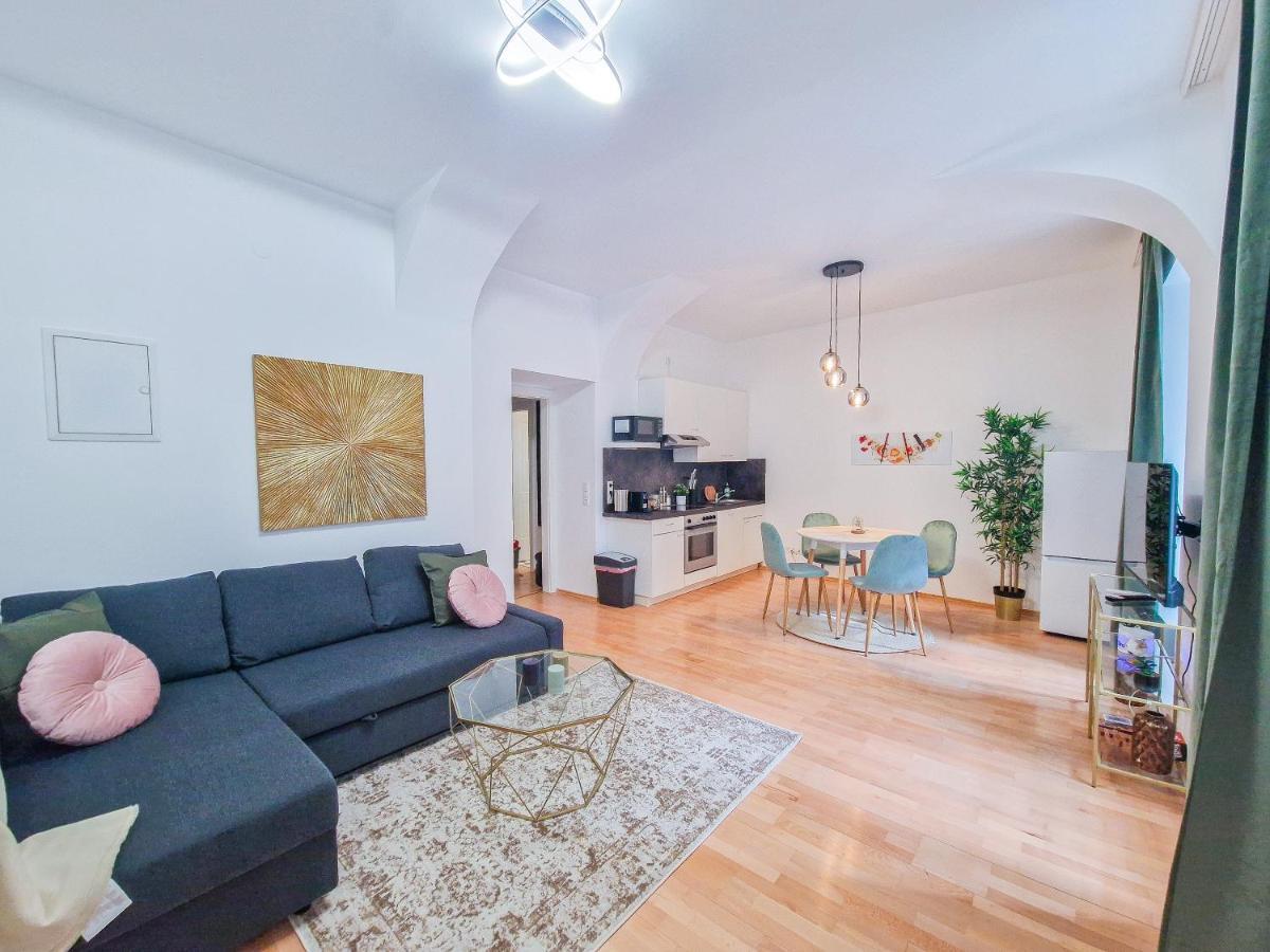 Feelhome - Design Apartment Fur 4 Gaste - Smart Tv - Naschmarkt Wina Bagian luar foto